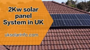 2Kw solar panel system in UK, 2Kw solar system in UK