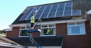 cleaning of solar panels in UK, How to clean solar panels 