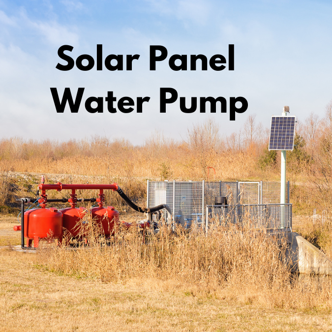 Solar Panel Water Pumpl