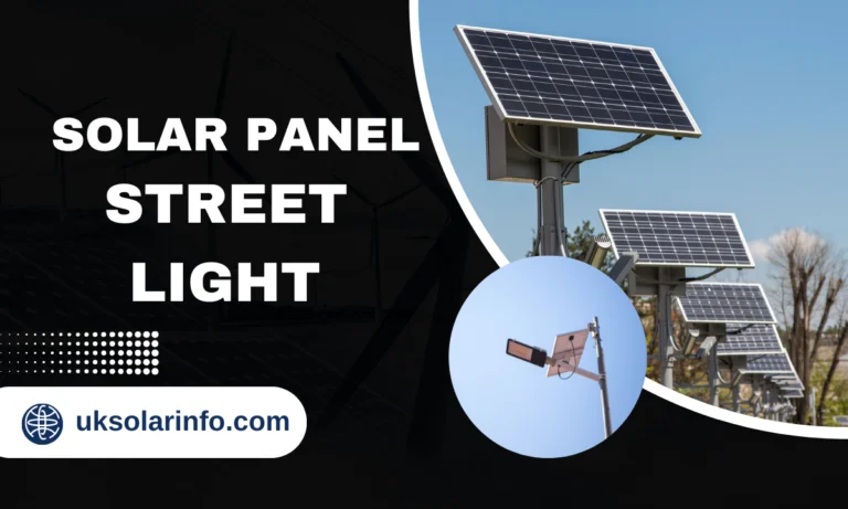 Solar Panel Street Lights In UK